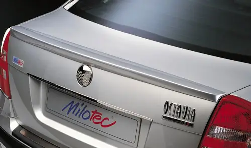 Milotec lišta na hranu víka kufru Škoda Octavia II Originální