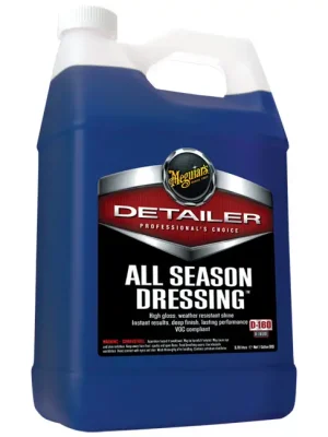 Meguiar's All Season Dressing - přípravek pro renovaci a ochranu exteriérových plastů a pneumatik, 3,78 l Akční Cena