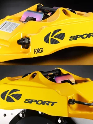 Přední brzdový kit K-Sport pro Subaru Legacy B4, r.v. od 98 do 03, 4 pístkové brzdiče, velikost kotoučů: 304X28 mm Ověřený