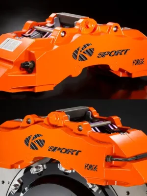 Zadní brzdový kit K-Sport pro Nissan Skyline R33 GTR, r.v. od 95 do 98, 8pístkové brzdiče, velikost kotoučů: plovoucí 421X36mm Jen Po Omezenou Doba