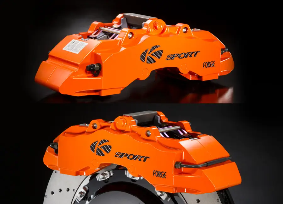 Zadní brzdový kit K-Sport pro Nissan Skyline R33 GTR, r.v. od 95 do 98, 8pístkové brzdiče, velikost kotoučů: plovoucí 421X36mm Jen Po Omezenou Doba
