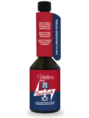 Příměs do benzínu Millers Oils Tank Safe 250 ml Výhodná Nabídka