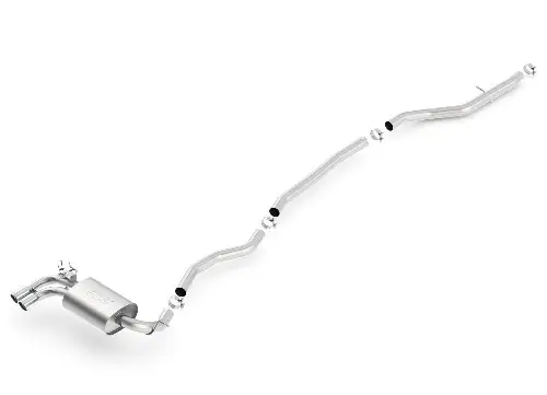 Borla Cat-Back výfukový systém "S-Type" pro BMW F30 328i Sedan 2,0l, RWD, 4-dvéř., r.v. 2012-2016 Sezónní Sleva