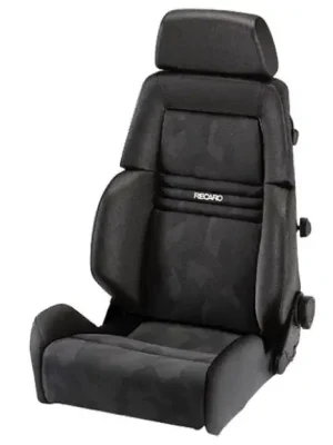 Nejlepší Cena Ergonomické sportovní sedadlo RECARO Expert, sklopné, různé varianty, tvar sedadla Expert L, potahový materiál černá Nardo / černá Artista
