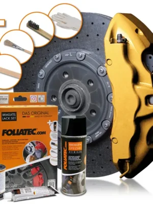 Nejprodávanější FOLIATEC dvousložková barva na brzdy, barva hyper gold metallic