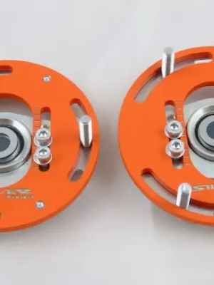 Cenově Výhodný Silver Project 3D Nastavitelné horní uložení pro BMW řady 1 E82/E87 s podvozkem s průměrem pružiny 60 mm, barevné provedení oranžová