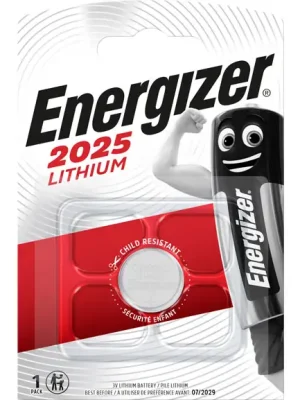 Energizer Lithium CR2025 - knoflíková baterie Tovární Cena