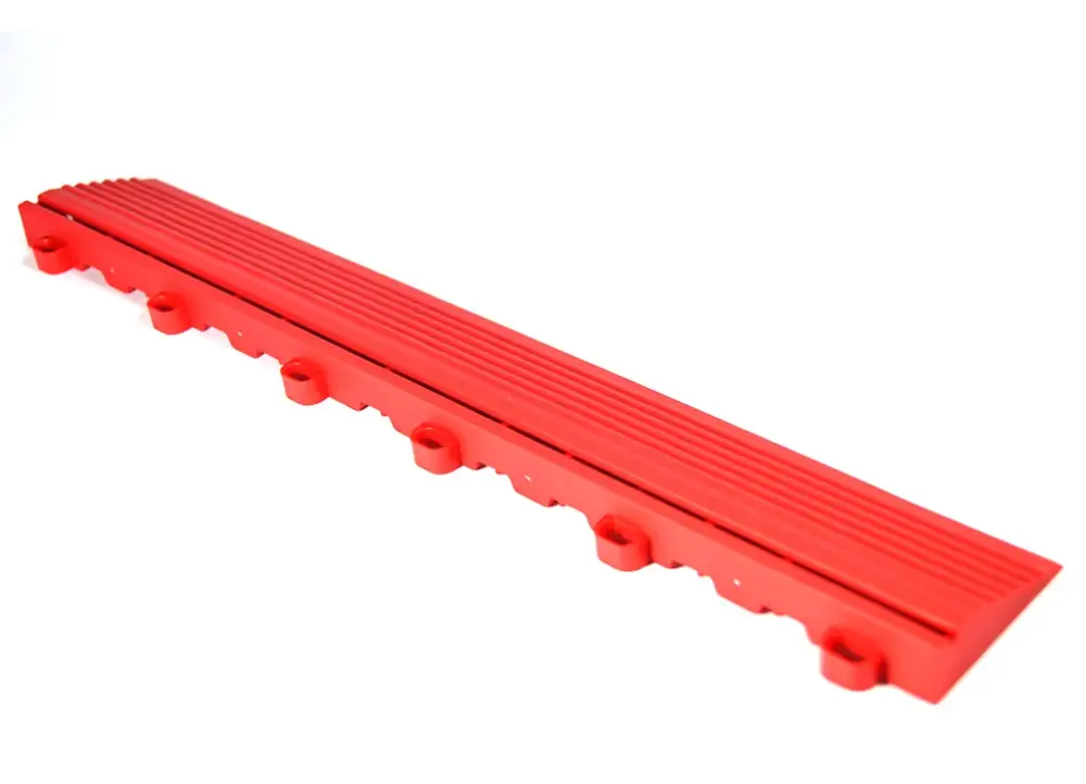 Must-Have Swisstrax nájezdová hrana 40 cm s oky, barva Racing Red červená