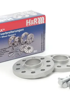 Akce H&R 2 kusy rozšiřovacích podložek typ DRS o šířce 15 mm mm pro Daihatsu Charade G, barva stříbrná