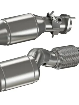 Cenová Bomba HJS downpipe 76 mm/70 mm včetně katalyzátorů 2x 200 cpsi pro BMW X4 M Competion typ F98 (F34XM), emisní norma Euro 6d, 3.0, 375 kW (S58 B30A), Facelift