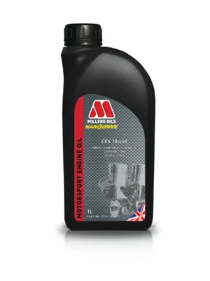 Závodní plně syntetický motorový olej Millers Oils NANODRIVE - CFS 10W-60, objem 1l Akční Cena