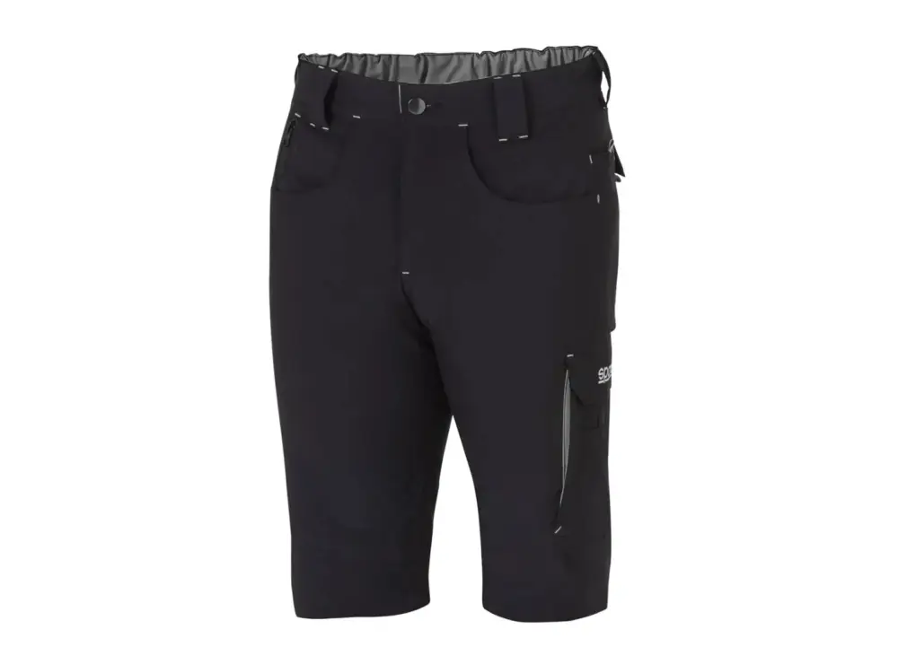 Sparco lehké technické kraťasy LAREDO, barva černo-šedá, velikost XL Cenový Hit