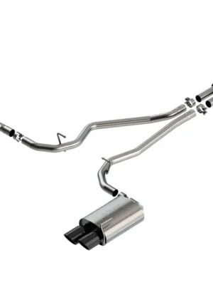 Borla Cat-Back výfukový systém "ATAK" pro Ford Explorer ST 3,0l V6 EcoBoost s automatickou převodovkou, AWD, 4-dvéř., r.v. 2020, typ koncovek černé Jen Po Omezenou Doba