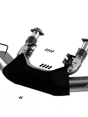 Borla Cat-Back "Atak" pro Chevrolet Corvette Stingray C8 6,2l V8 s automatickou převodovkou, RWD 2-dvéř., r.v. 2020-2021, typ koncovek černé Vysoce Kvalitní