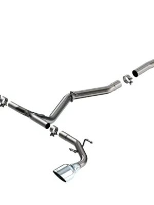 Borla Cat-Back výfukový systém "ATAK" pro Toyota GR86 2,4l 4-válec RWD 2-dvéř. r.v. 2022-2023, typ koncovek chromové Rychlé Dodání