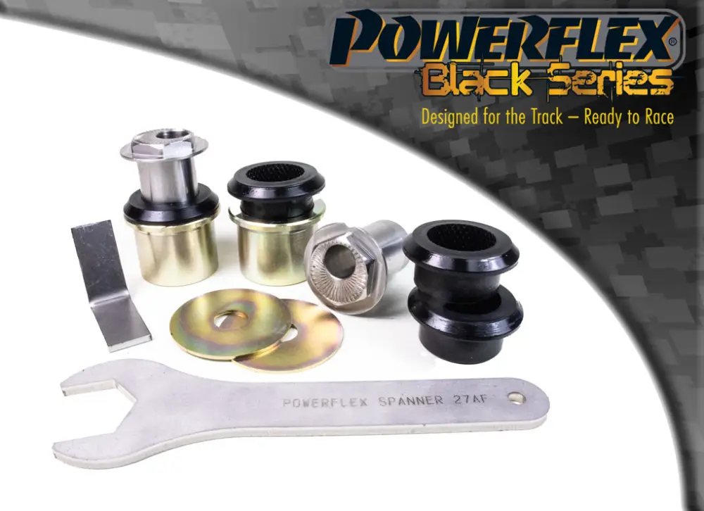 Silentbloky Powerflex Black Series PFR85-513GBLK pro Volkswagen Golf Mk5 GTI "Rear Upper Wishbone Outer Bush Camber Adjustable", pozice na diagramu: 13 Oblíbený