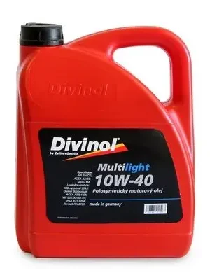 Motorový olej Divinol Multilight 10W-40, 5L Akční Nabídka