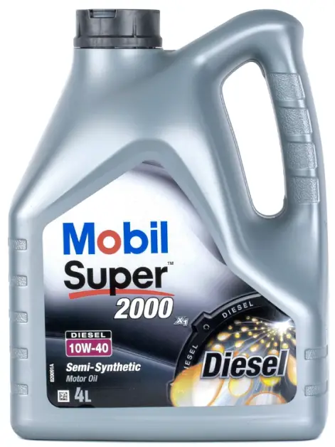 Nakupujte Hned Motorový olej Mobil Super 2000 X1 Diesel 10W-40, 4L