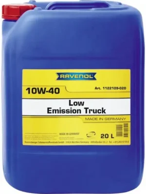 Motorový olej Ravenol Low Emission Truck 10W-40, 20L Cenově Výhodný