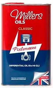 Převodový olej Millers Oils Classic Differential Oil EP GL5 85W-140, 1L Dokud Zásoby Vydrží
