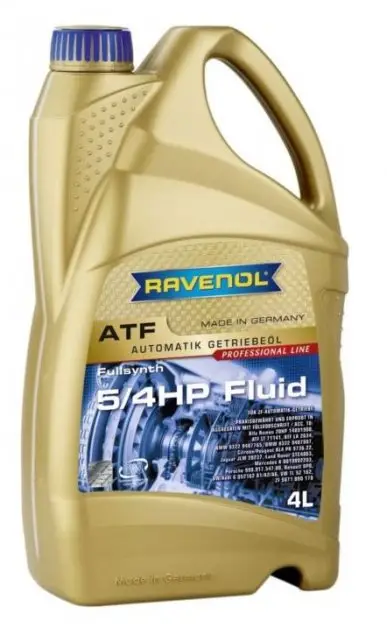 Převodový olej Ravenol ATF 5/4 HP Fluid, 4L Koupit Online