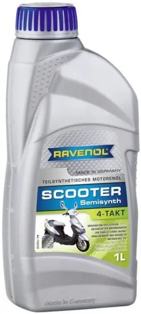 Motorový olej Ravenol Scooter Teilsynth 4T, 1L Nízká Cena