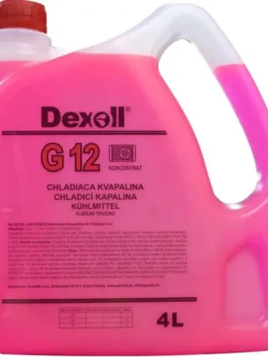 Nová Kolekce Chladicí kapalina Dexoll Antifreeze G12, 4L