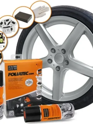 Foliatec sada pro lakování alu kol, stříbrná metalická, 3x400ml Hit Sezóny