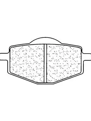 Brzdové destičky CL BRAKES 2284 A3+ Akce