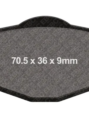 Must-Have Brzdové destičky EBC FA101TT