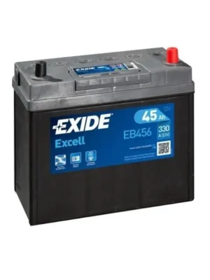 Autobaterie EXIDE Excell 12V 45Ah 300A EB456 Levný