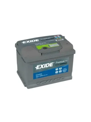 Autobaterie EXIDE Premium 12V 61Ah 600A EA612 Ihned K Objednání