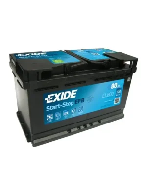 Autobaterie EXIDE Start-Stop EFB 12V 80Ah EL-800 Novinka