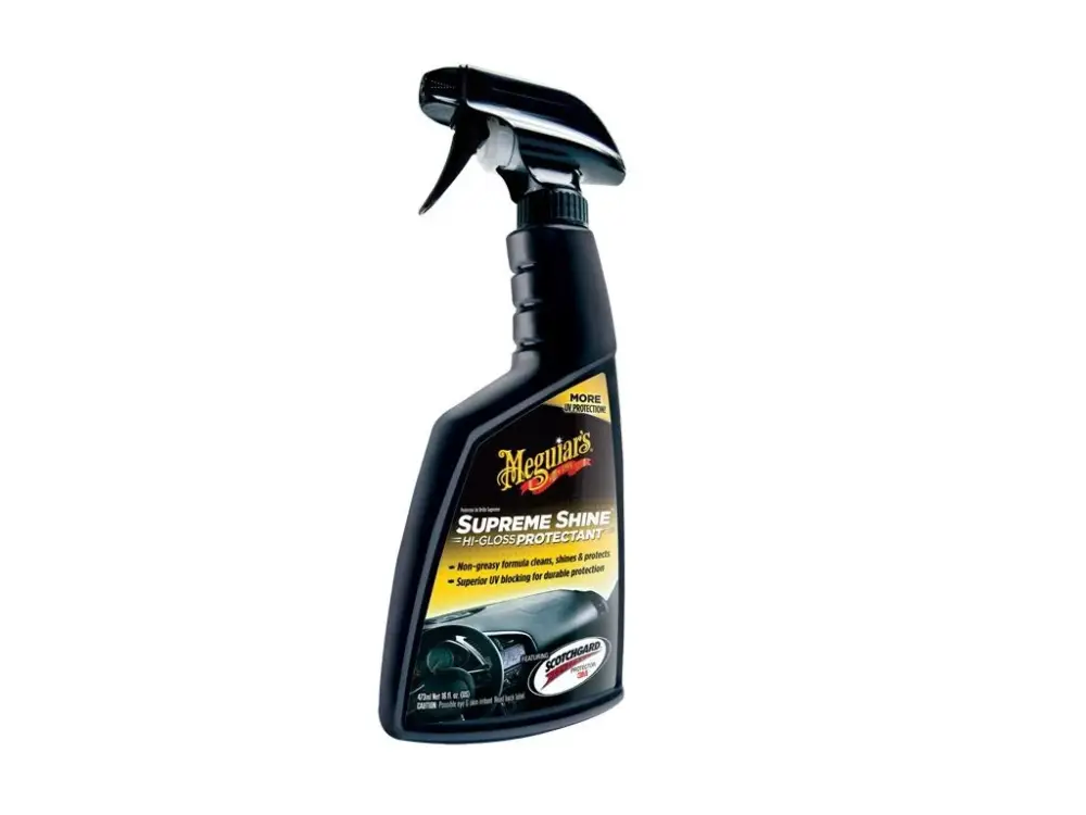 Meguiars Supreme Shine Vinyl & Rubber Protectant - ochrana interiérových plastů, vysoký lesk, 473 ml Zlevněný