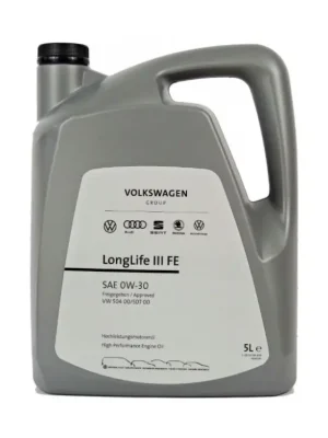 VW LongLife III0W-30 GS55545M4 – originální motorový olej 5L Výhodná Nabídka