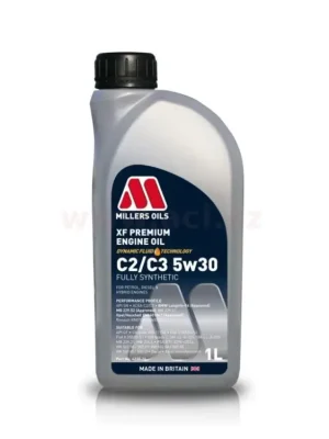 Dokud Zásoby Vydrží MILLERS OILS XF PREMIUM C2/C3 5w30, plně syntetický,1 l