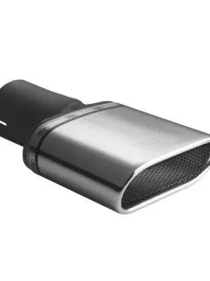 Ověřený Univerzální koncovka tlumiče výfuku oválná 167×60mm délka 120mm montážní průměr 55mm