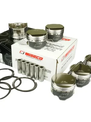 Kované písty motoru Wiseco K550M86AP 6 cyl, Toyota Supra 2JZGTE 3.0l 24V 93-98 Bore 3.386 (86.00mm) Size STD CR 8.3:1 Kup Teď
