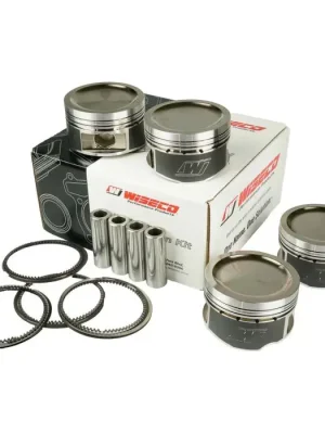 Kované písty motoru Wiseco 4 cyl, Toyota Celica / MR2 4AG 1.6l 16V (18mm Pin) Bore 3.209 (81.50mm) Size +0.5mm Compression Ratio 10.17-11.09 Pouze Dnes