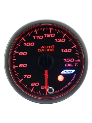 Budík teploty oleje New Auto Gauge série Stepper Motor Peak 60mm Poslední Šance