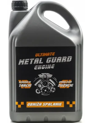 Přísada do oleje Metal Guard Engine – Snižuje tření i chrání motor 5L Přímo Od Výrobce