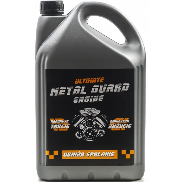 Přísada do oleje Metal Guard Engine – Snižuje tření i chrání motor 5L Přímo Od Výrobce