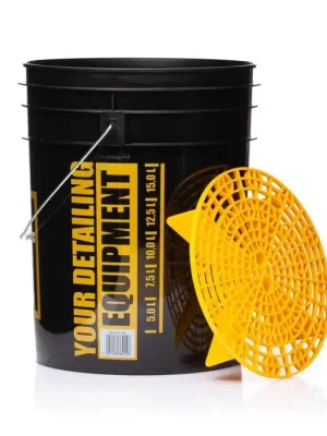 WORK STUFF Detailing Bucket Black - RINSE + Separator Víkendová Akce